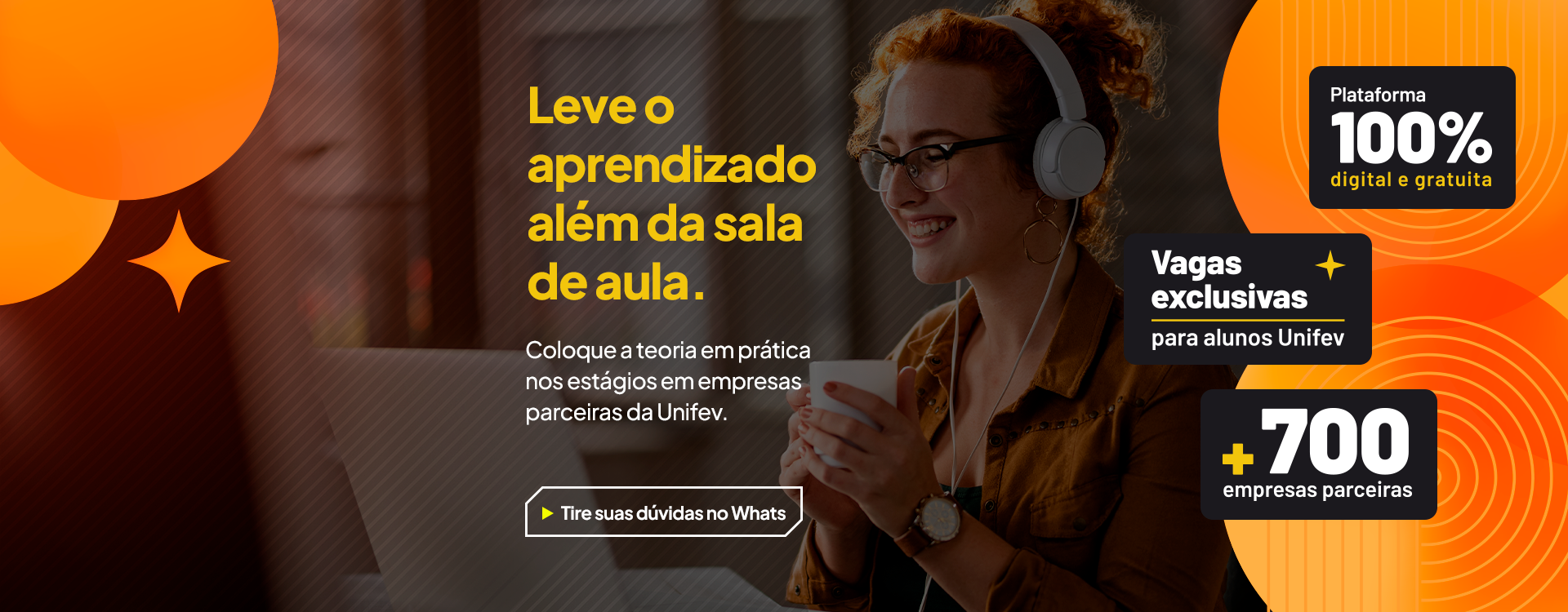 Tire suas dúvidas no Whats